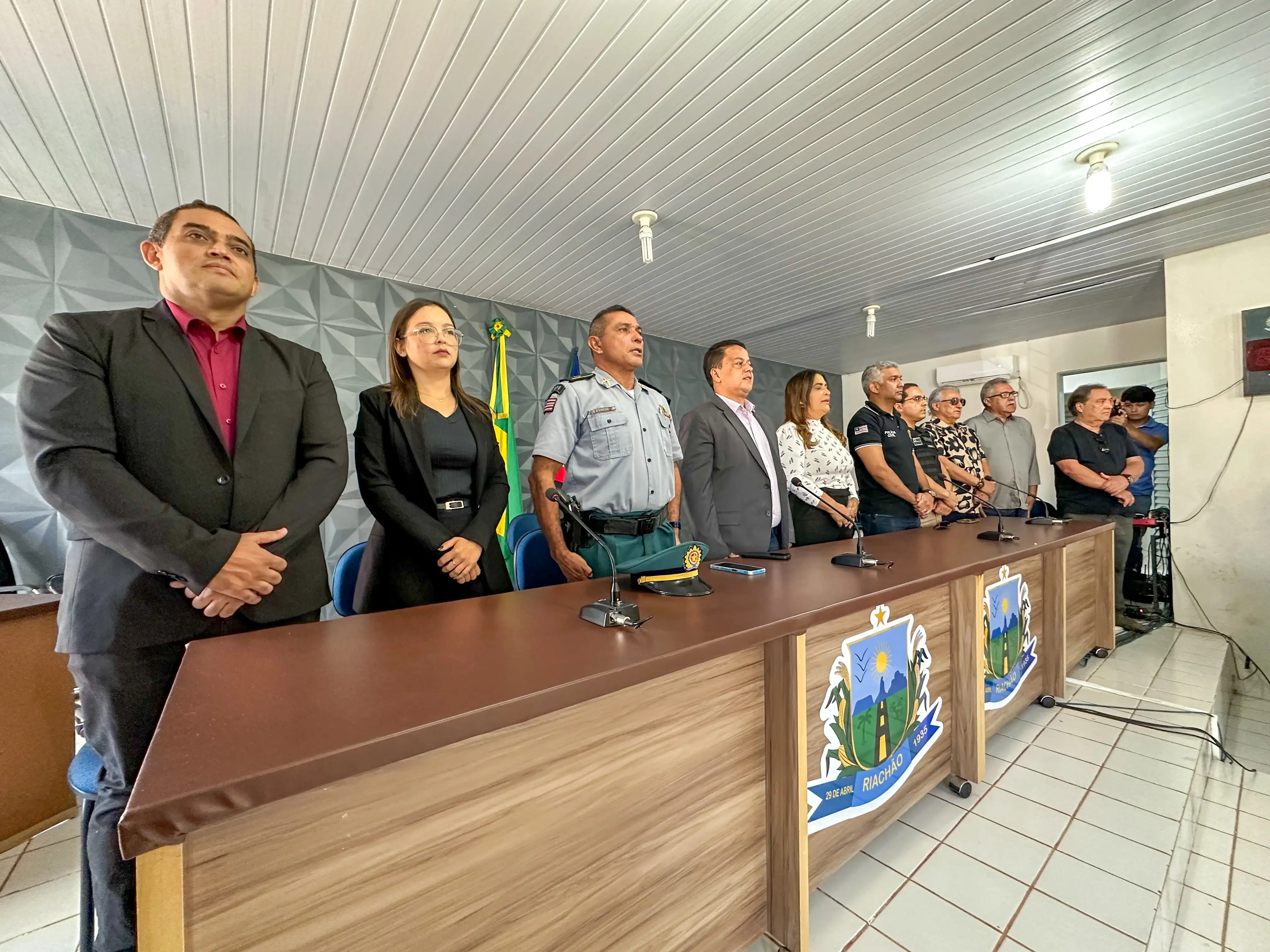 Foto 3 – Posse do novo delegado municipal de Riachão