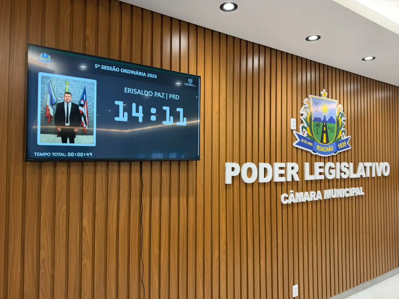 Foto 6 – Sessão Solene de Reinauguração do Plenário